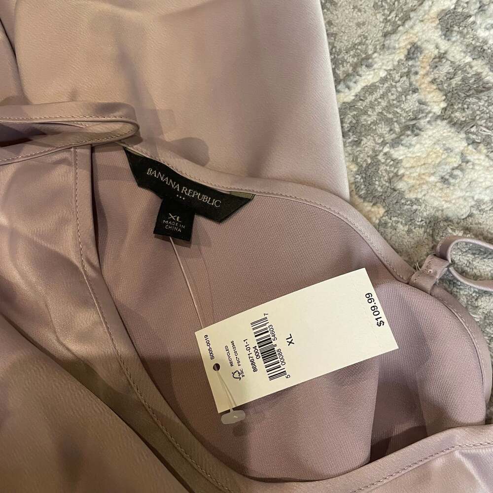 Banana Republic Slip Dress Lavender - Picture 6 of 6